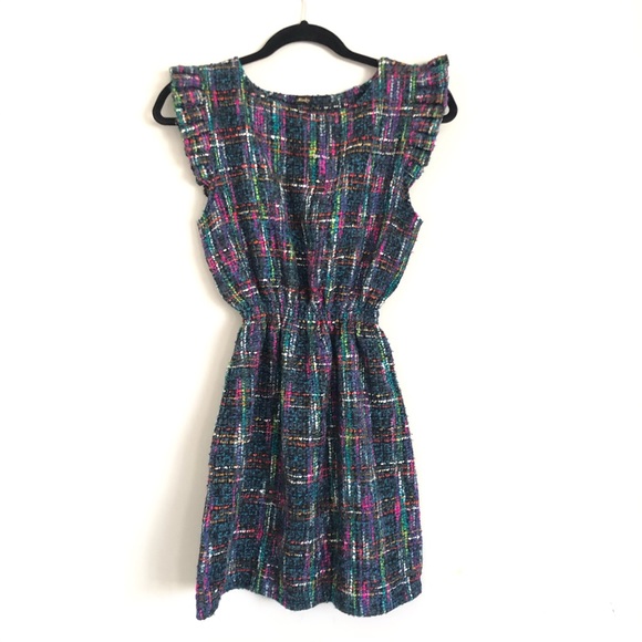 Wool A Line Dress - Picture 1 of 3